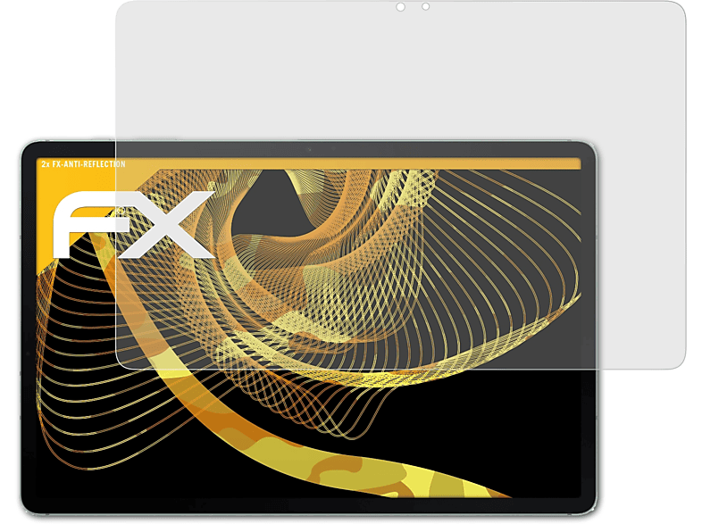 ATFOLIX 2x FX-Antireflex Displayschutz(für Samsung Galaxy Tab S7 FE 5G) | Tabletschutzfolien