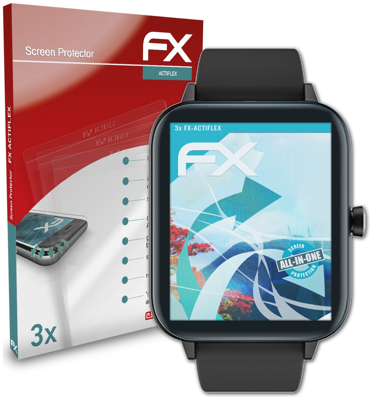 FX-ActiFleX Displayschutz(für Cubot 3x ATFOLIX C7)