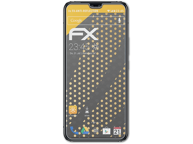 ATFOLIX 3x FX-Antireflex Displayschutz(für Vivo S10)