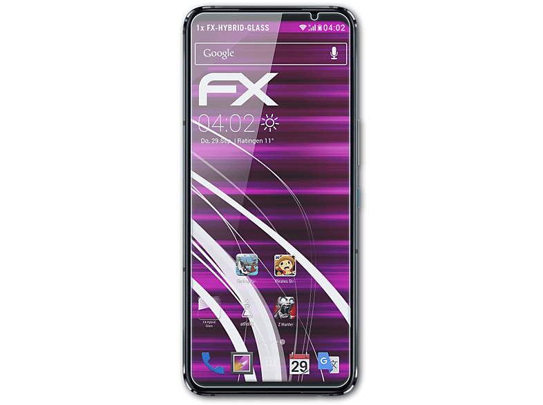 FX-Hybrid-Glass ROG Schutzglas(für Phone 5s Pro) ATFOLIX Asus