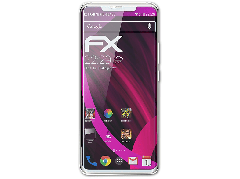 ATFOLIX RS) FX-Hybrid-Glass Huawei Schutzglas(für Mate 20