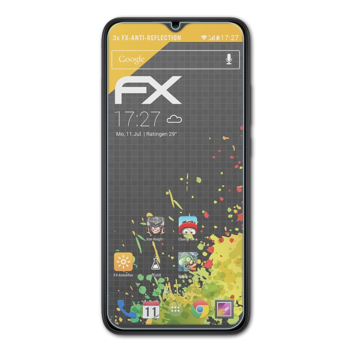 ATFOLIX 3x Xiaomi Redmi Displayschutz(für 9A) FX-Antireflex