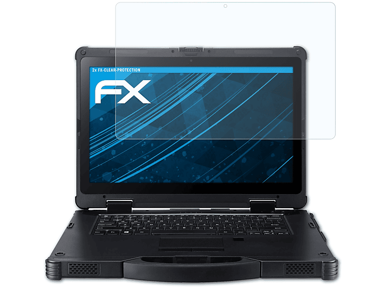 ATFOLIX 2x FX-Clear Displayschutz(für Acer Enduro N7 (EN714-51W)) | Pflege & Schutz