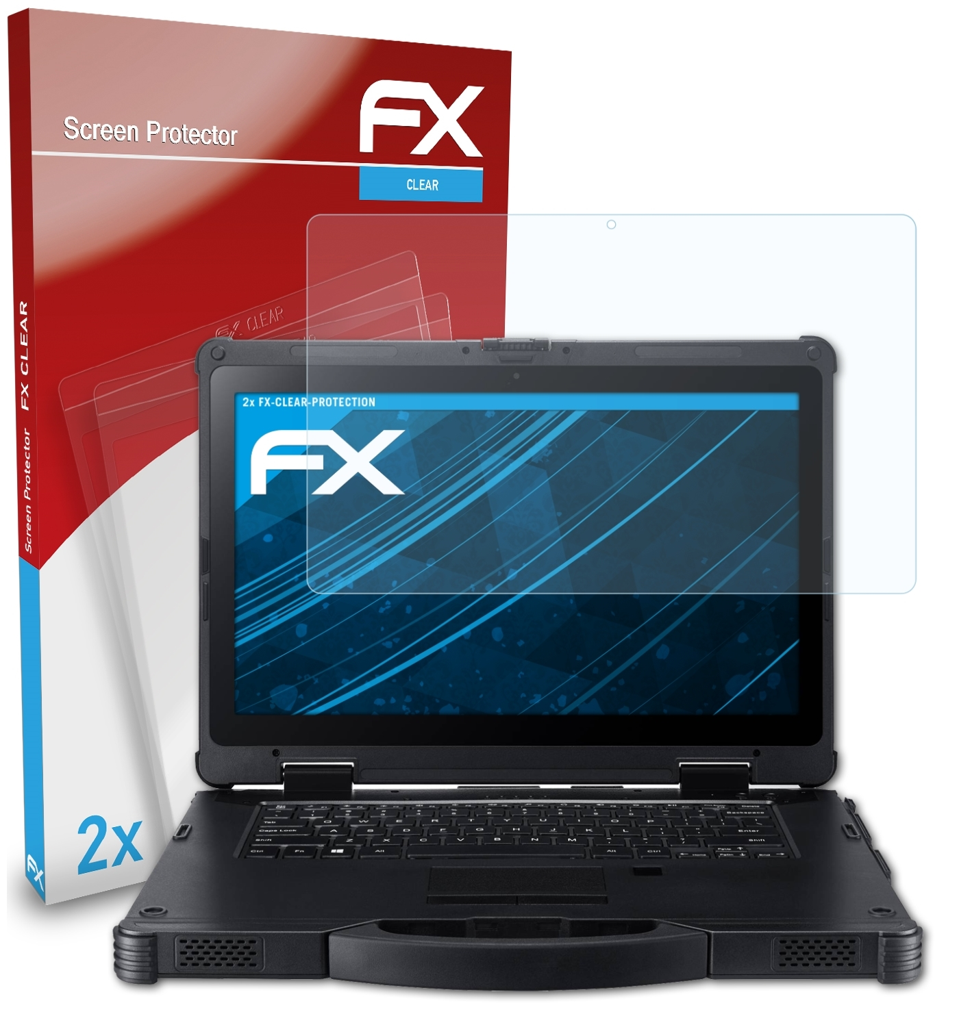 (EN714-51W)) Enduro Displayschutz(für ATFOLIX Acer N7 2x FX-Clear