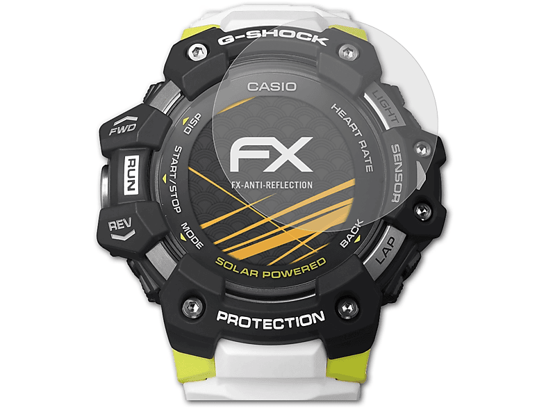 ATFOLIX 3x FX-Antireflex Displayschutz(für Casio GBD-H1000)