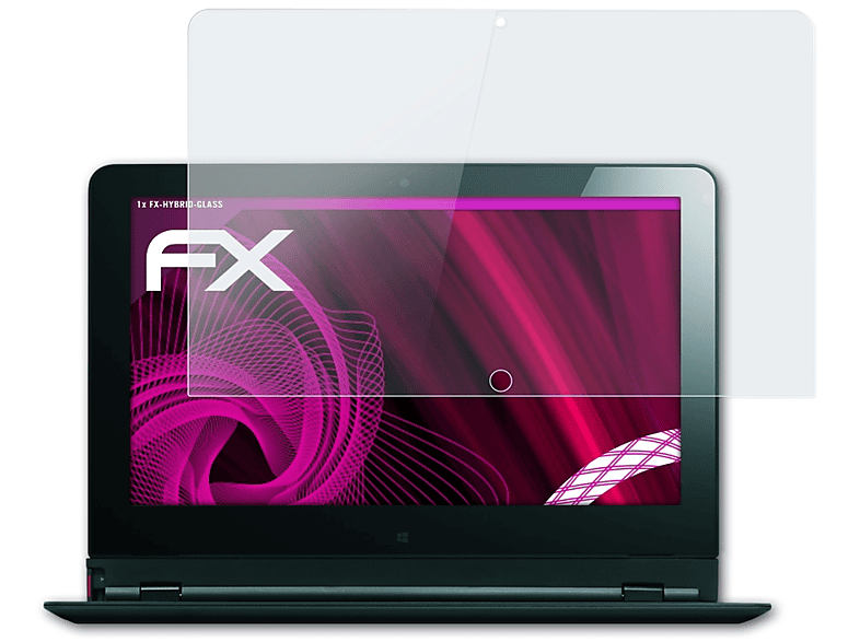 ATFOLIX FX-Hybrid-Glass Schutzglas(für Lenovo ThinkPad Helix) | Tabletschutzfolien