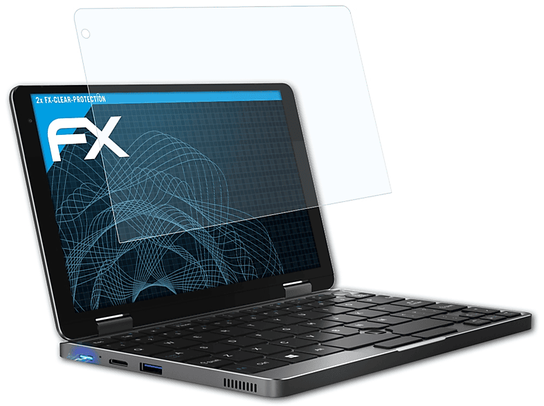 ATFOLIX 2x FX-Clear Displayschutz(für Chuwi Minibook)