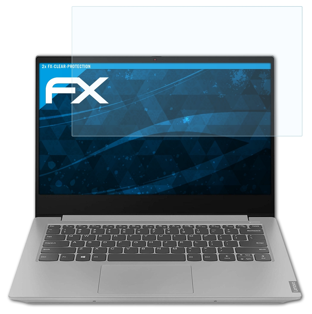 ATFOLIX 2x FX-Clear Displayschutz(für Lenovo S340 IdeaPad (14 inch))