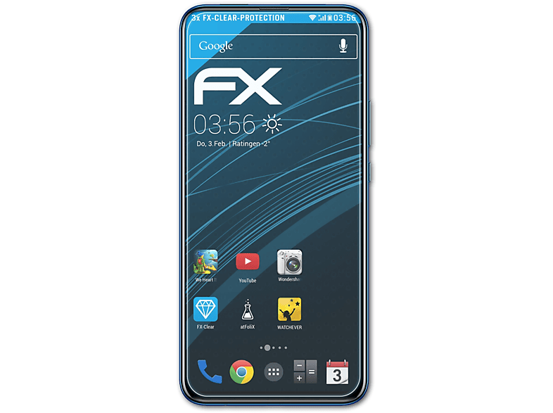 Smart 3x ATFOLIX Z) P FX-Clear Huawei Displayschutz(für