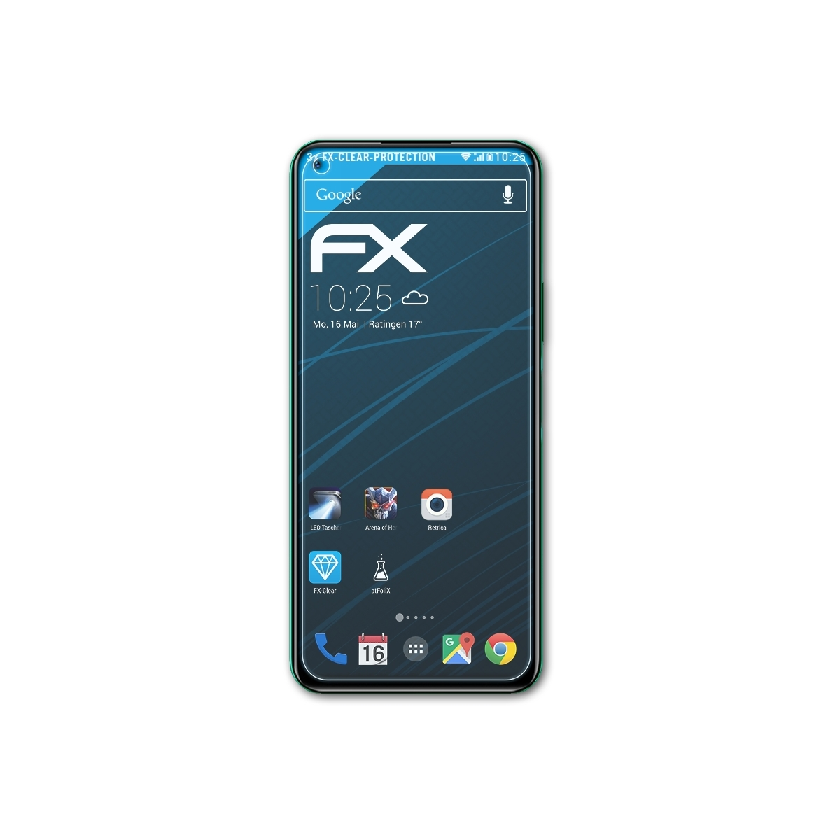 Infinix Note Displayschutz(für 3x 7) ATFOLIX FX-Clear