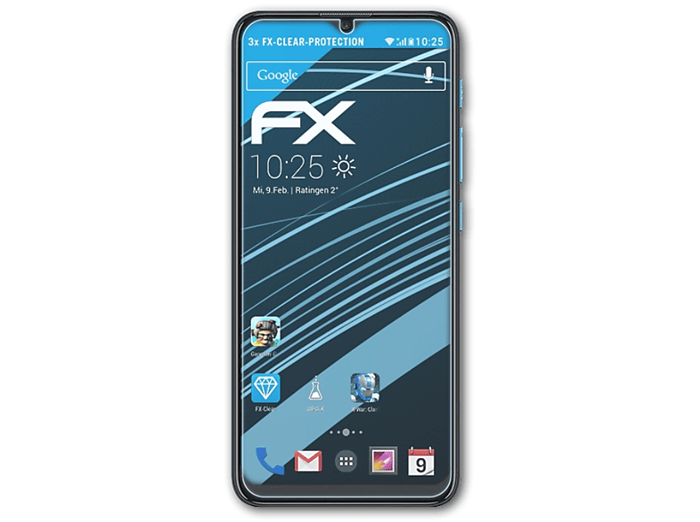 ATFOLIX 3x FX-Clear Displayschutz(für Lenovo K13)