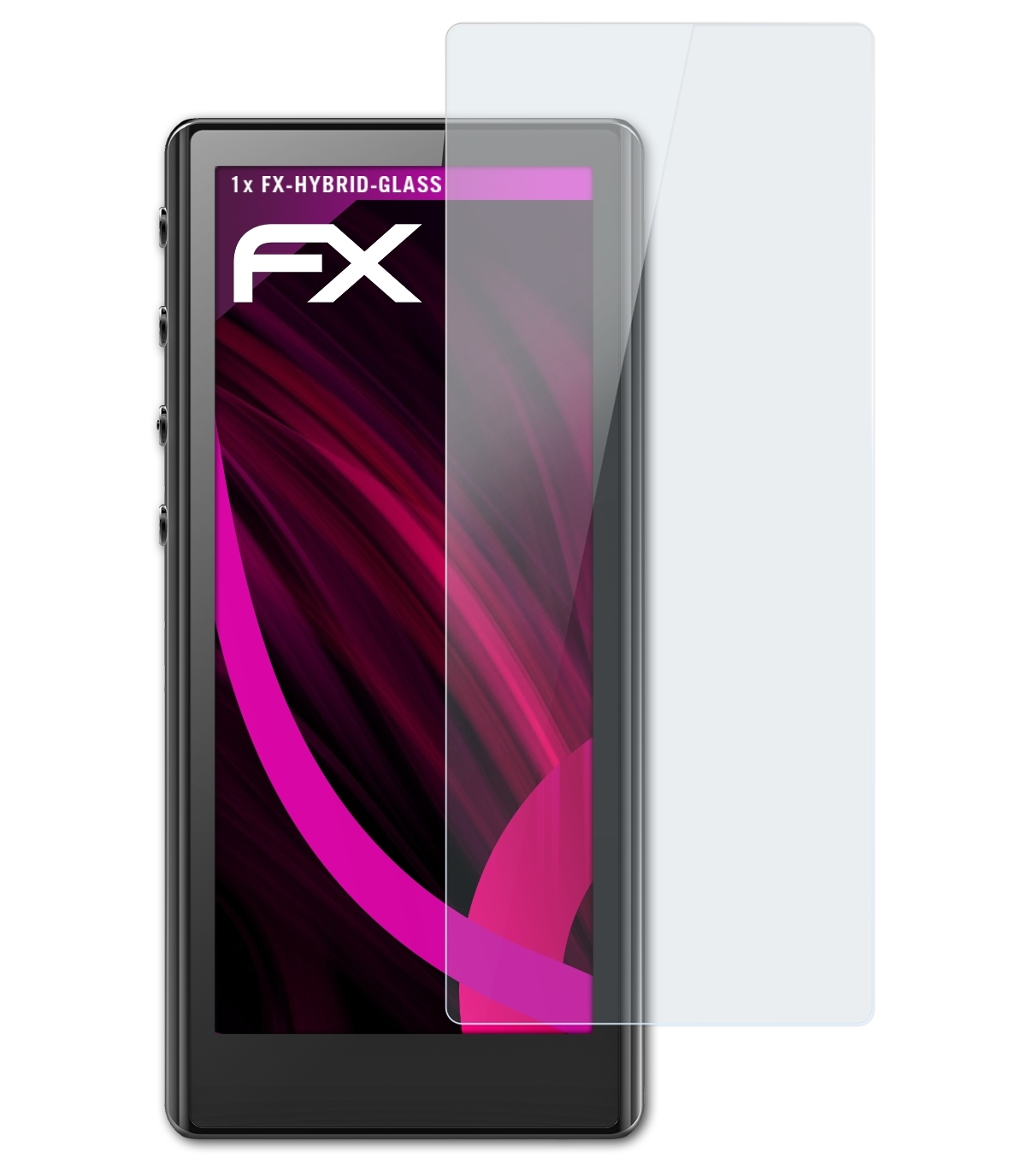 ATFOLIX FX-Hybrid-Glass Schutzglas(für M3 Pro) FiiO