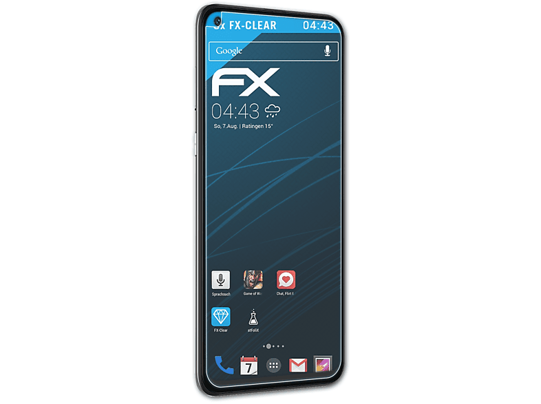 ATFOLIX 3x FX-Clear Displayschutz(für TCL 10L) | Displayschutzfolien & Gläser
