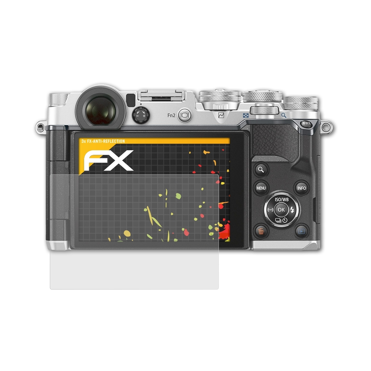ATFOLIX 3x Pen-F) FX-Antireflex Displayschutz(für Olympus