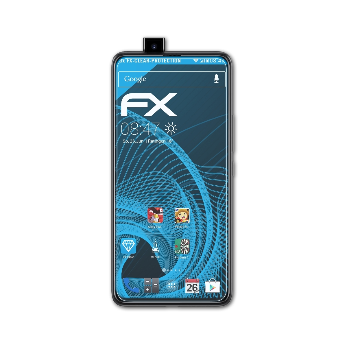 ATFOLIX 3x FX-Clear Displayschutz(für S5 Pro) UMiDigi