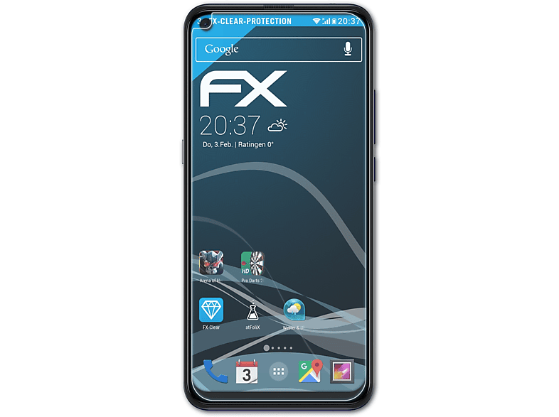 ATFOLIX 3x FX-Clear Displayschutz(für TCL 10 5G)
