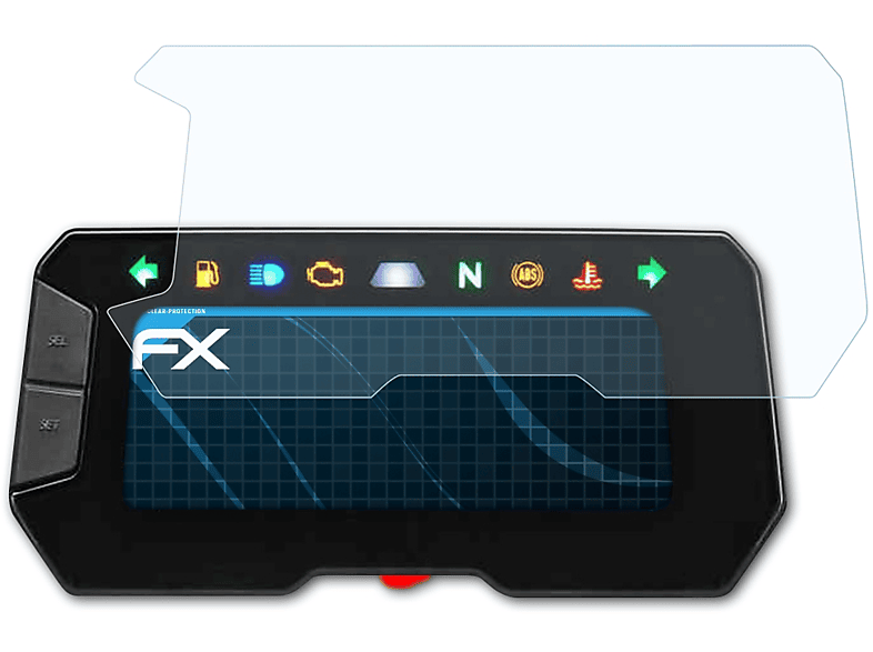 ATFOLIX 3x FX-Clear (2018)) Honda CB125R Displayschutz(für