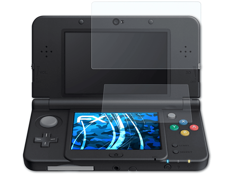 ATFOLIX 3x FX-Clear Displayschutz(für Nintendo New 3DS (2015))
