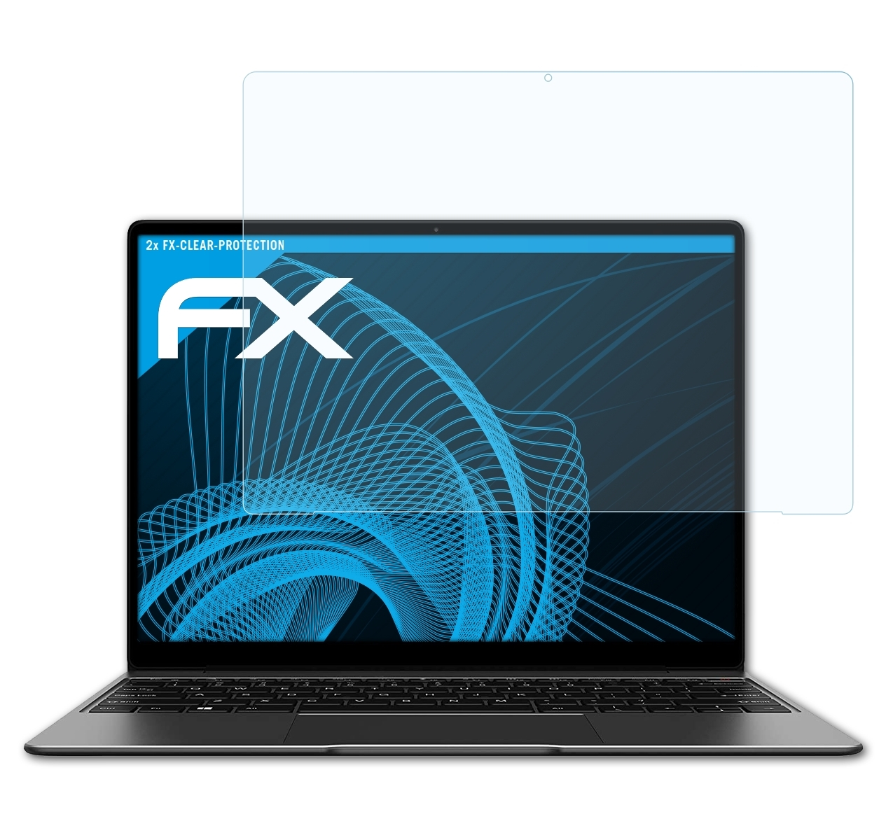 2x GemiBook ATFOLIX FX-Clear Displayschutz(für Inch)) Chuwi (13