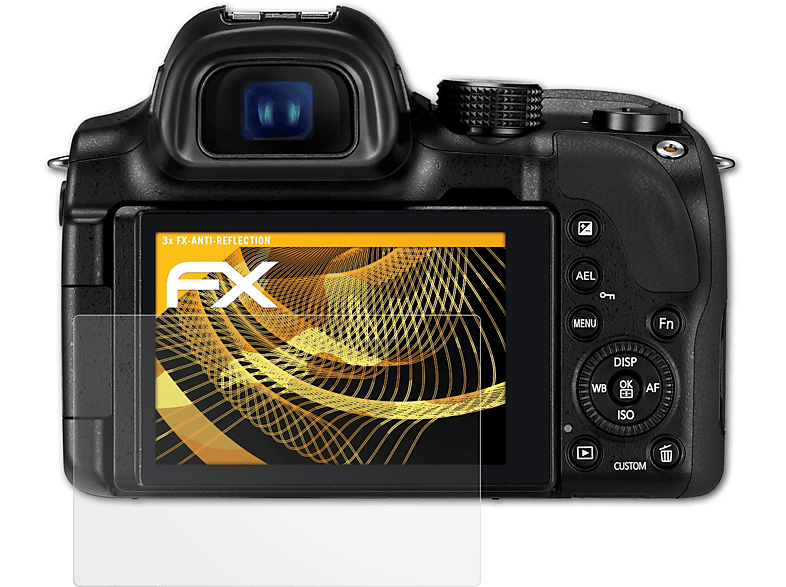 ATFOLIX 3x FX-Antireflex Samsung Displayschutz(für NX30)