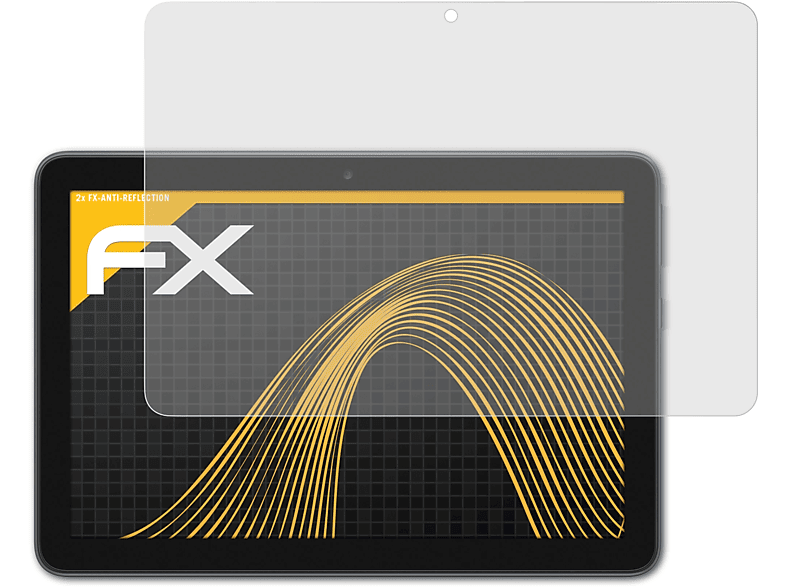 ATFOLIX 2x FX-Antireflex Displayschutz(für Amazon 2020)) (Model Plus Fire 8 HD