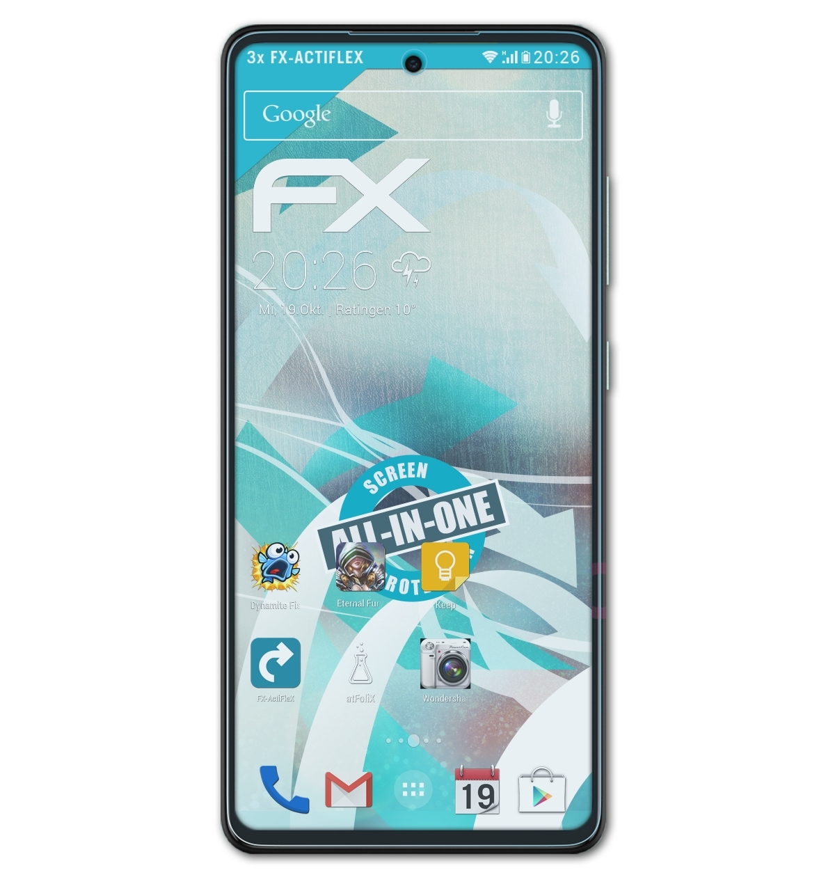 Samsung FX-ActiFleX 3x Displayschutz(für A52) ATFOLIX Galaxy