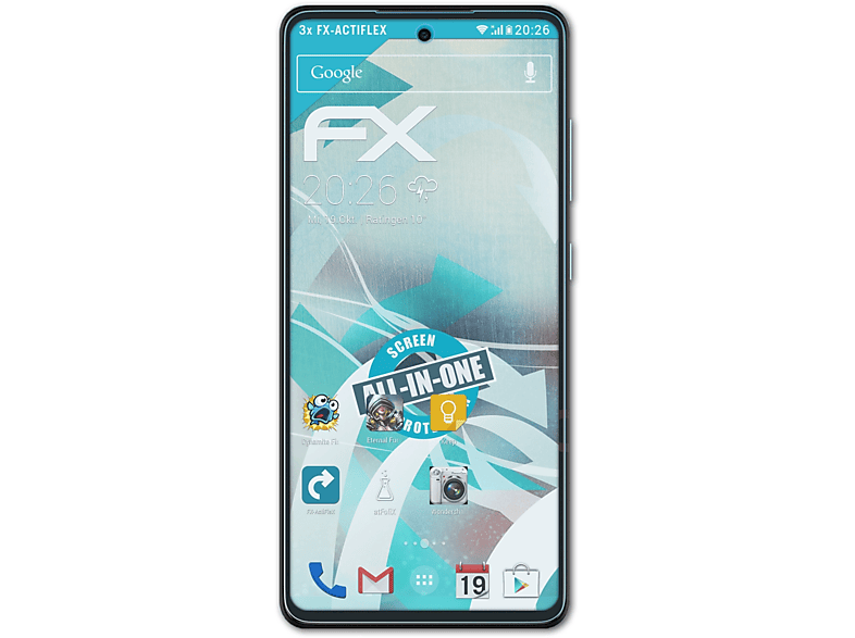 ATFOLIX 3x FX-ActiFleX Displayschutz(für Samsung Galaxy A52)