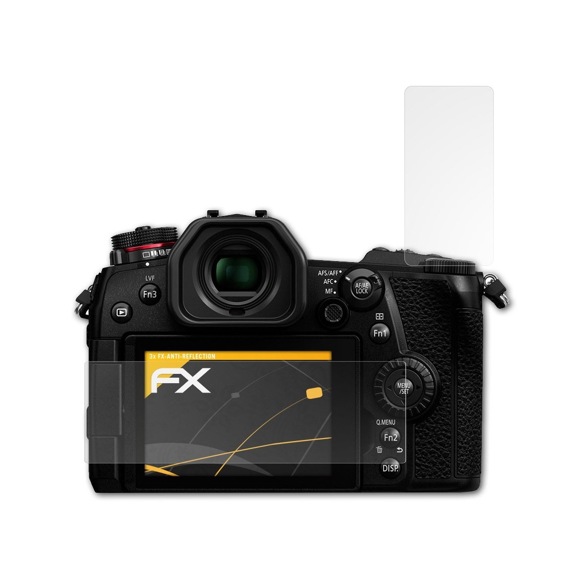 ATFOLIX 3x FX-Antireflex Displayschutz(für Panasonic DC-G9) Lumix