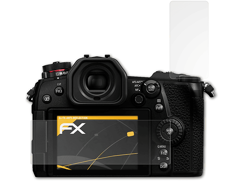 ATFOLIX 3x FX-Antireflex Displayschutz(für Panasonic Lumix DC-G9)