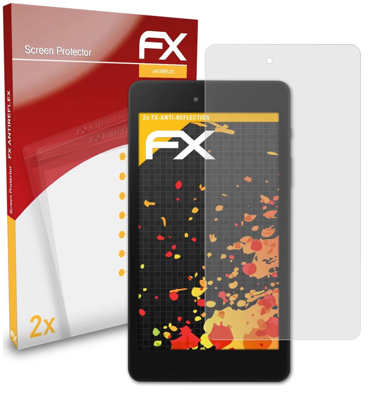 FX-Antireflex (MD99851)) E6912 ATFOLIX E-Tab 2x Medion Displayschutz(für