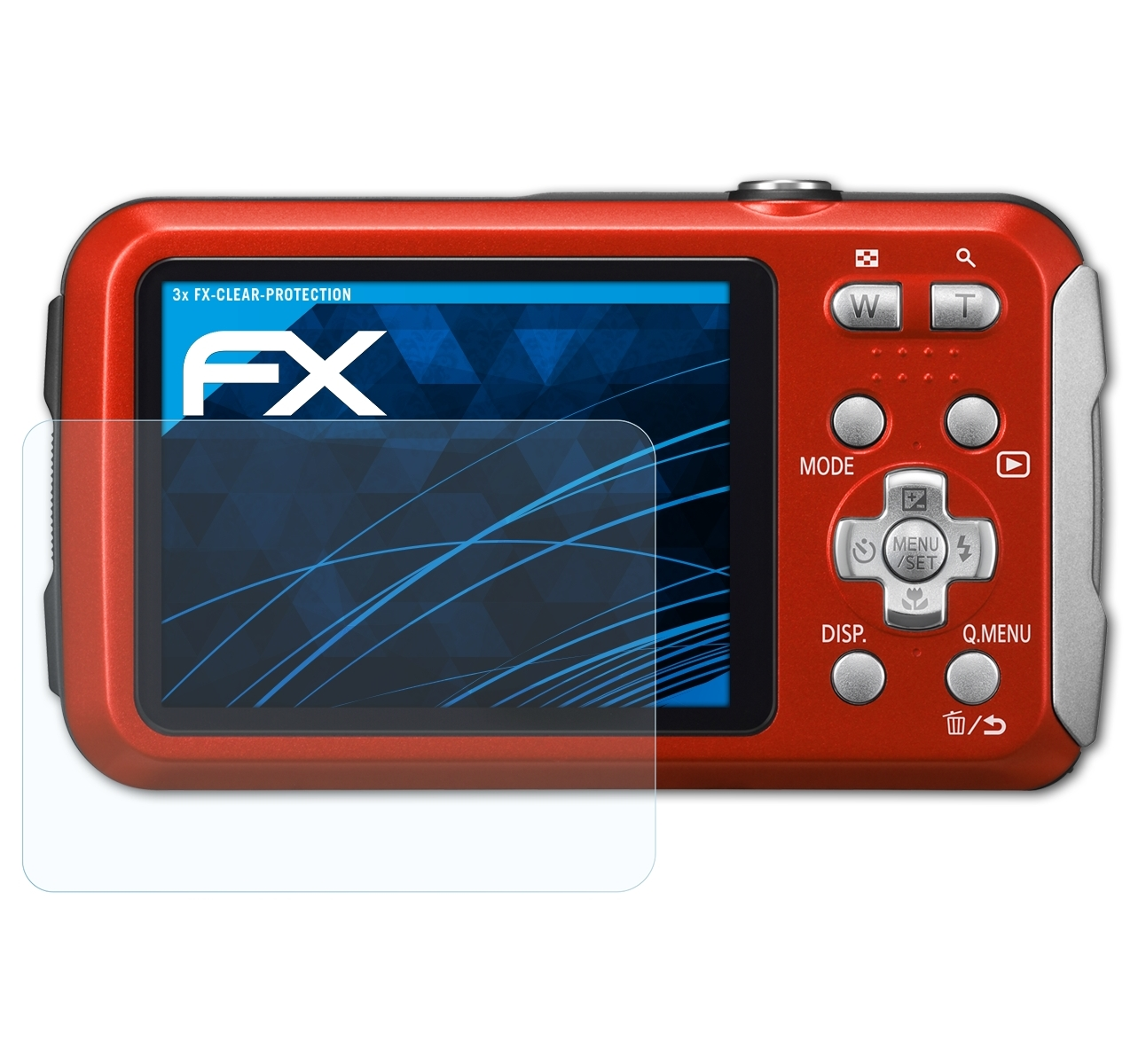 ATFOLIX 3x FX-Clear Displayschutz(für DMC-FT30) Lumix Panasonic