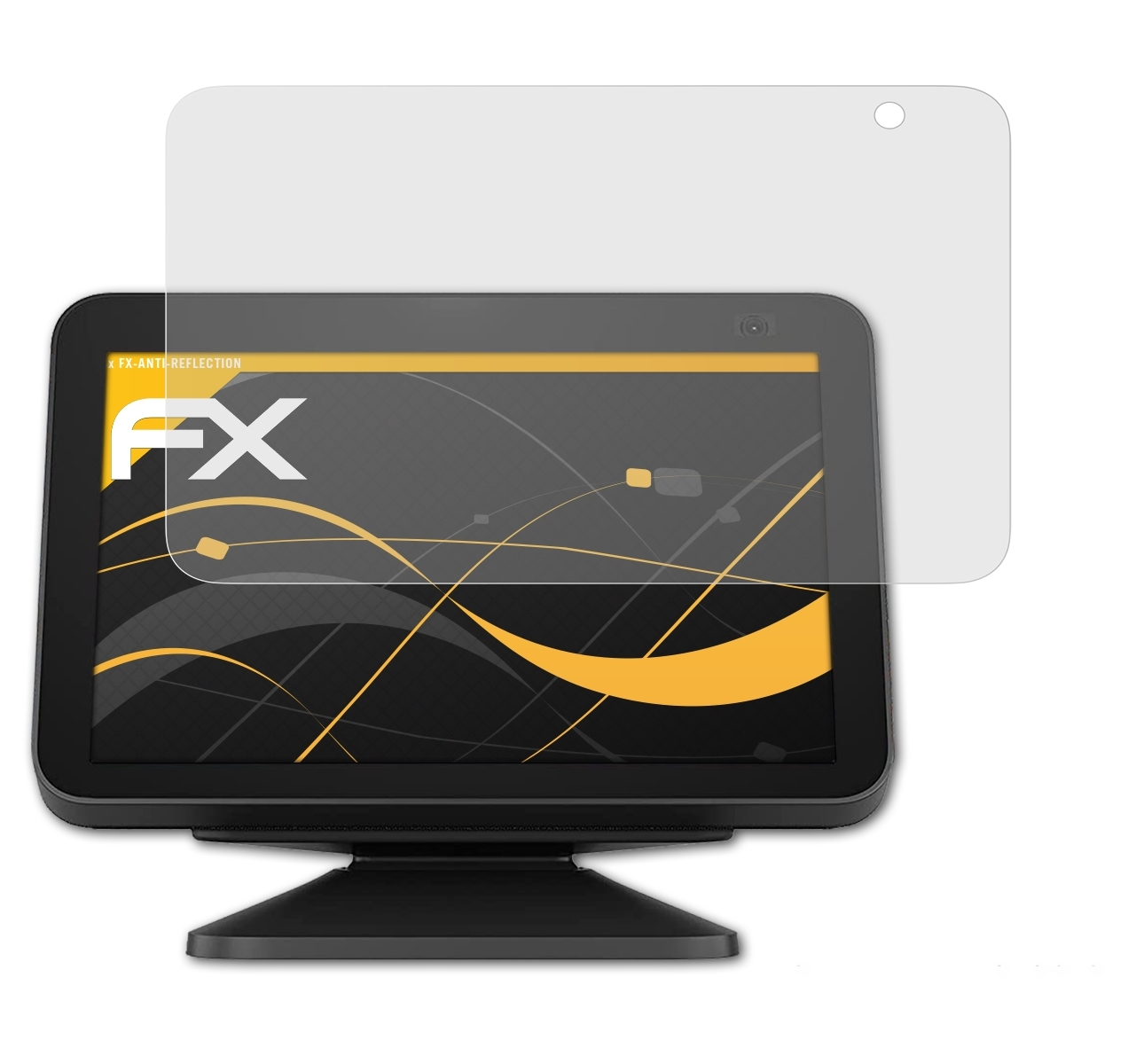 3x Generation 2021)) ATFOLIX Show 8 Amazon FX-Antireflex Displayschutz(für Echo (2.