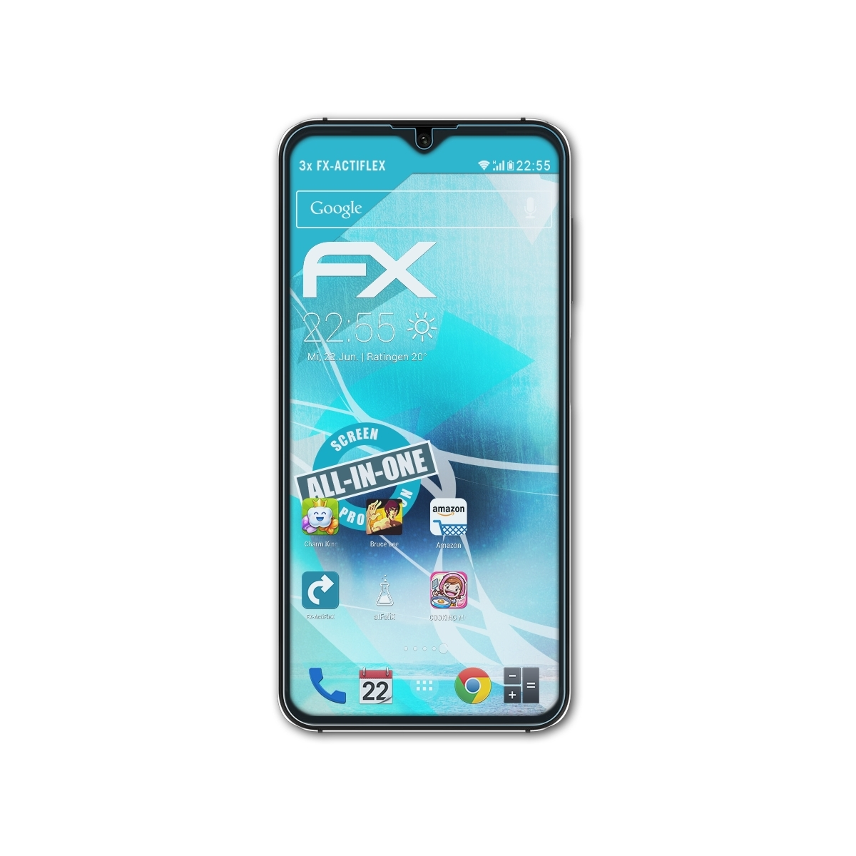 ATFOLIX 3x FX-ActiFleX Displayschutz(für UMiDigi One Max)