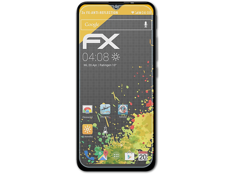 ATFOLIX 3x Displayschutz(für GS110) Gigaset FX-Antireflex