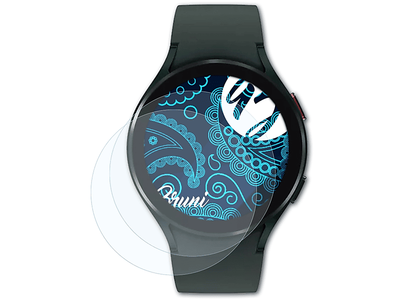 2x Basics-Clear Watch BRUNI Schutzfolie(für Galaxy (44mm)) 4 Samsung