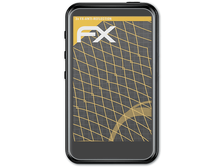 ATFOLIX 3x FX-Antireflex Displayschutz(für FiiO M6)