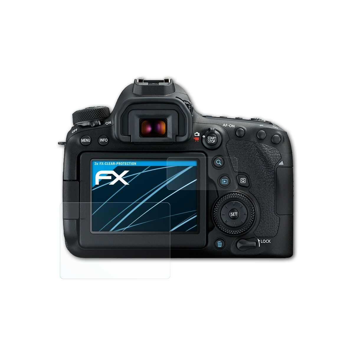 FX-Clear EOS ATFOLIX Displayschutz(für Mark 3x Canon 6D II)