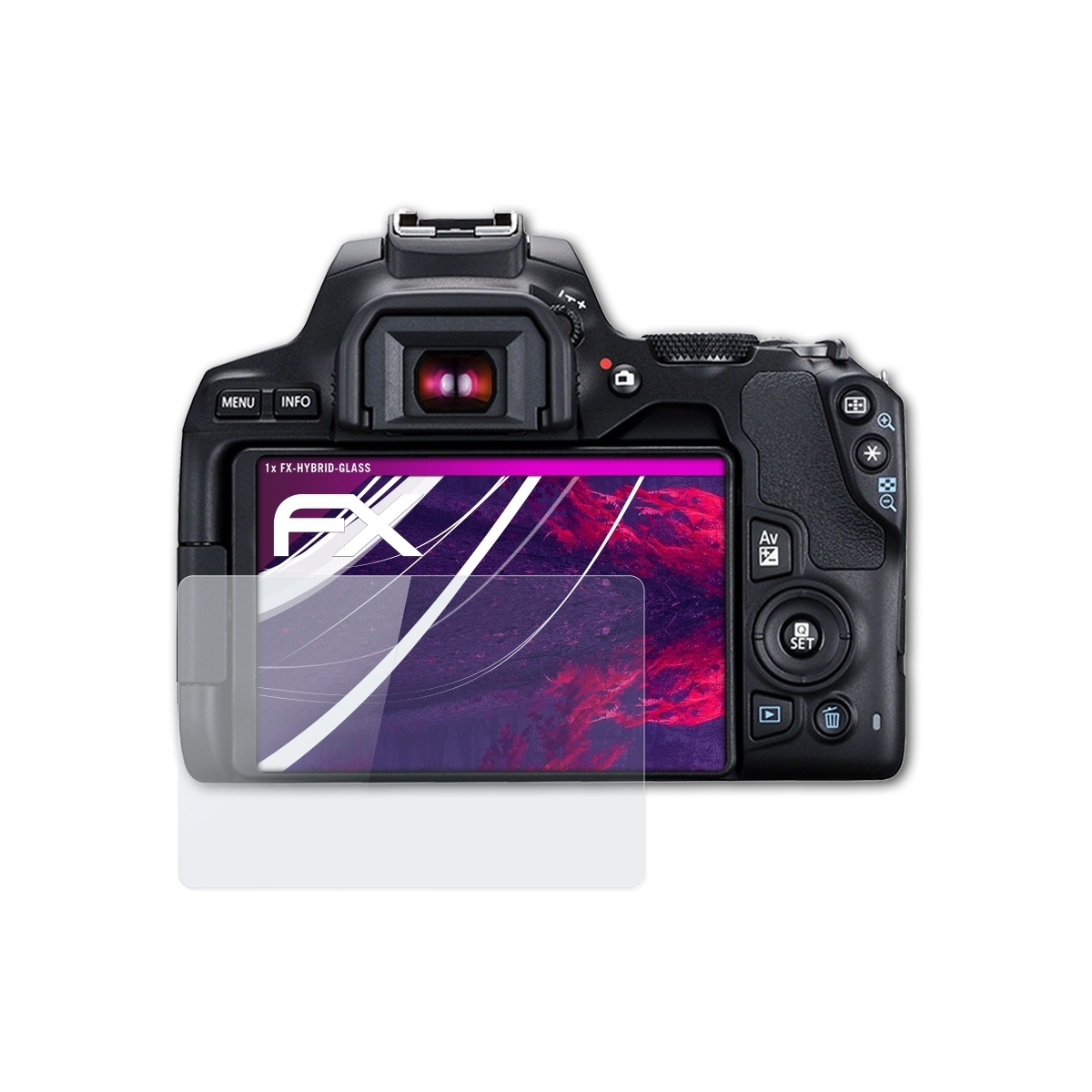 FX-Hybrid-Glass Schutzglas(für 250D) ATFOLIX Canon EOS
