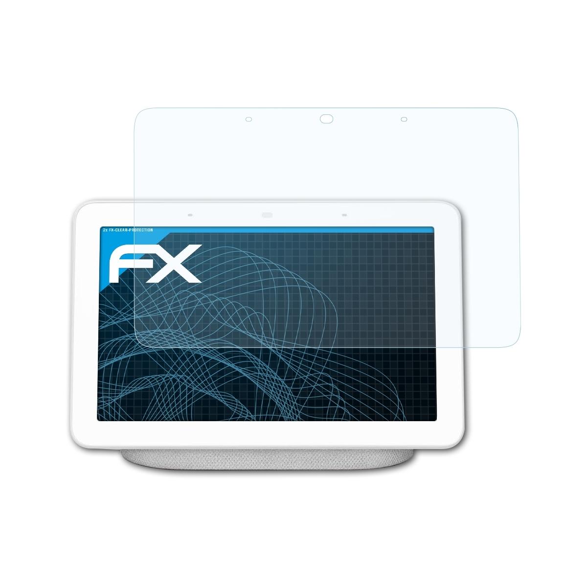 Displayschutz(für Google ATFOLIX FX-Clear 2x Home Hub)