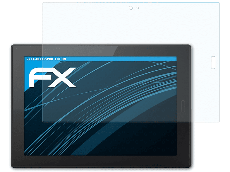 Beliebte Besonderheit ATFOLIX 2x FX-Clear Tablet 10) Displayschutz(für Lenovo