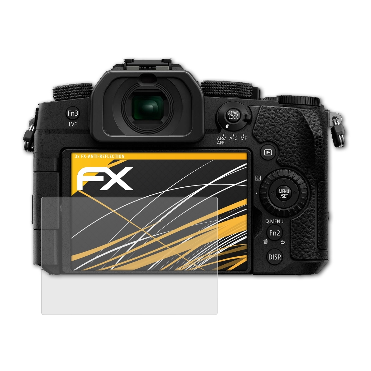 ATFOLIX 3x FX-Antireflex Displayschutz(für Panasonic Lumix DC-G90)