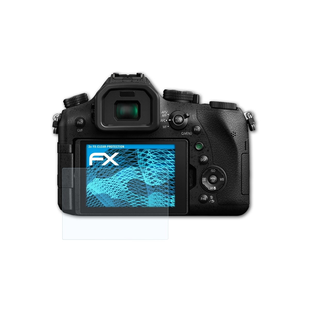ATFOLIX Lumix FX-Clear Displayschutz(für 3x Panasonic FZ2500) / DMC-FZ2000