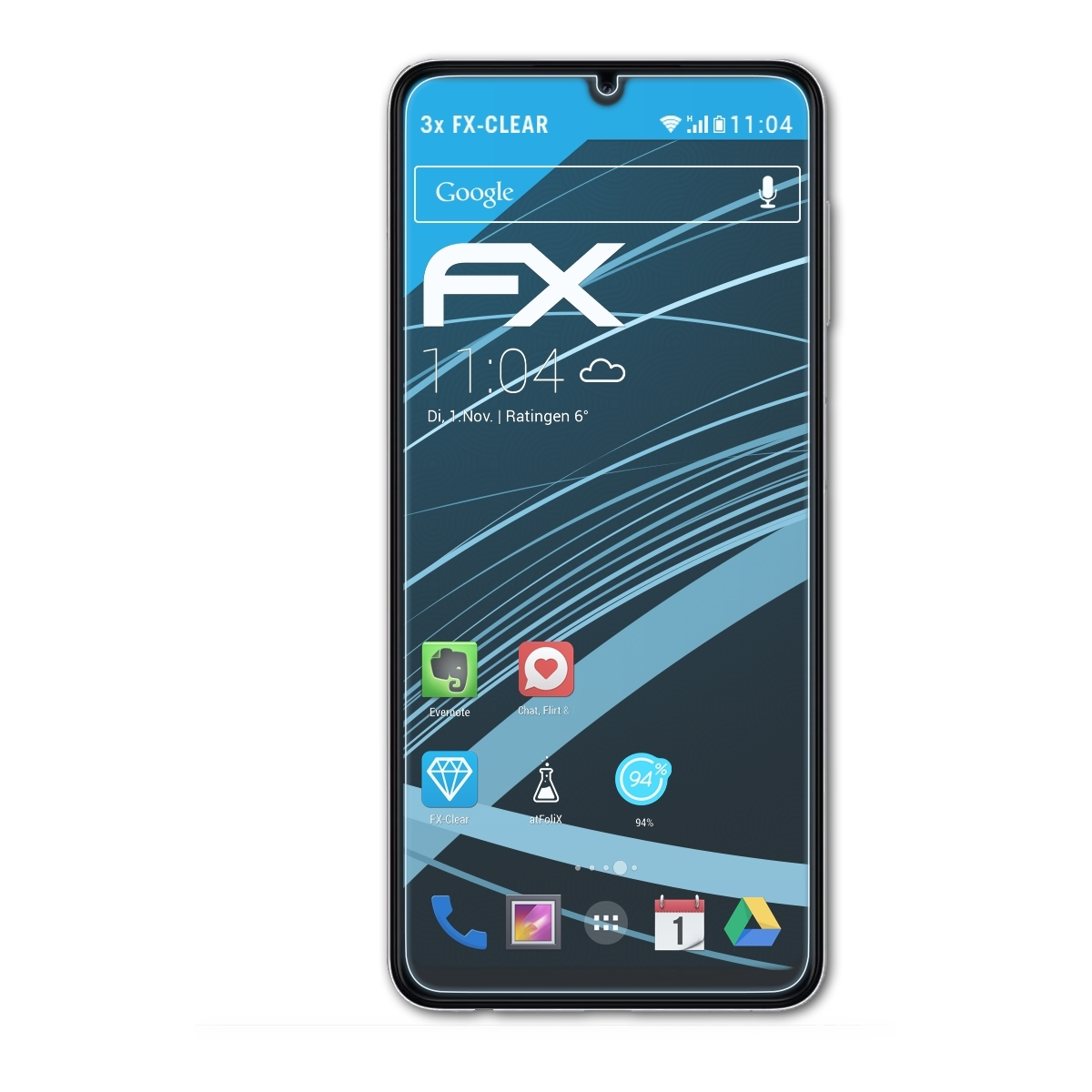 A22 3x Displayschutz(für 4G) FX-Clear ATFOLIX Galaxy Samsung
