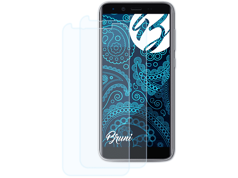 BRUNI 2x Basics-Clear Schutzfolie(für Emporia Smart.3mini)