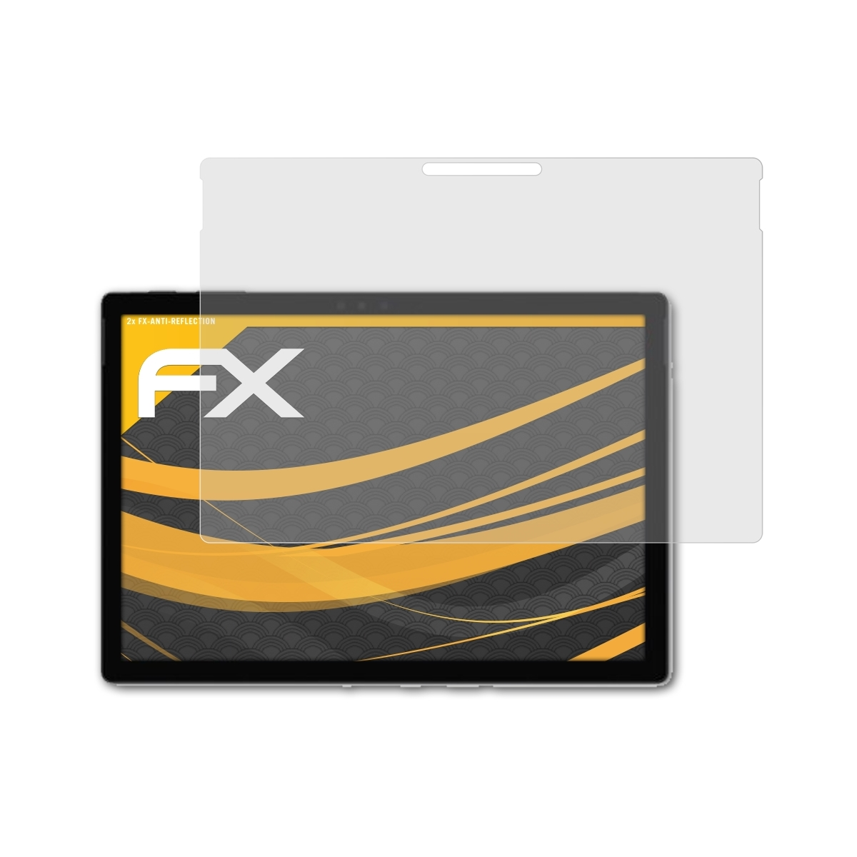 ATFOLIX 2x 7) FX-Antireflex Microsoft Surface Pro Displayschutz(für