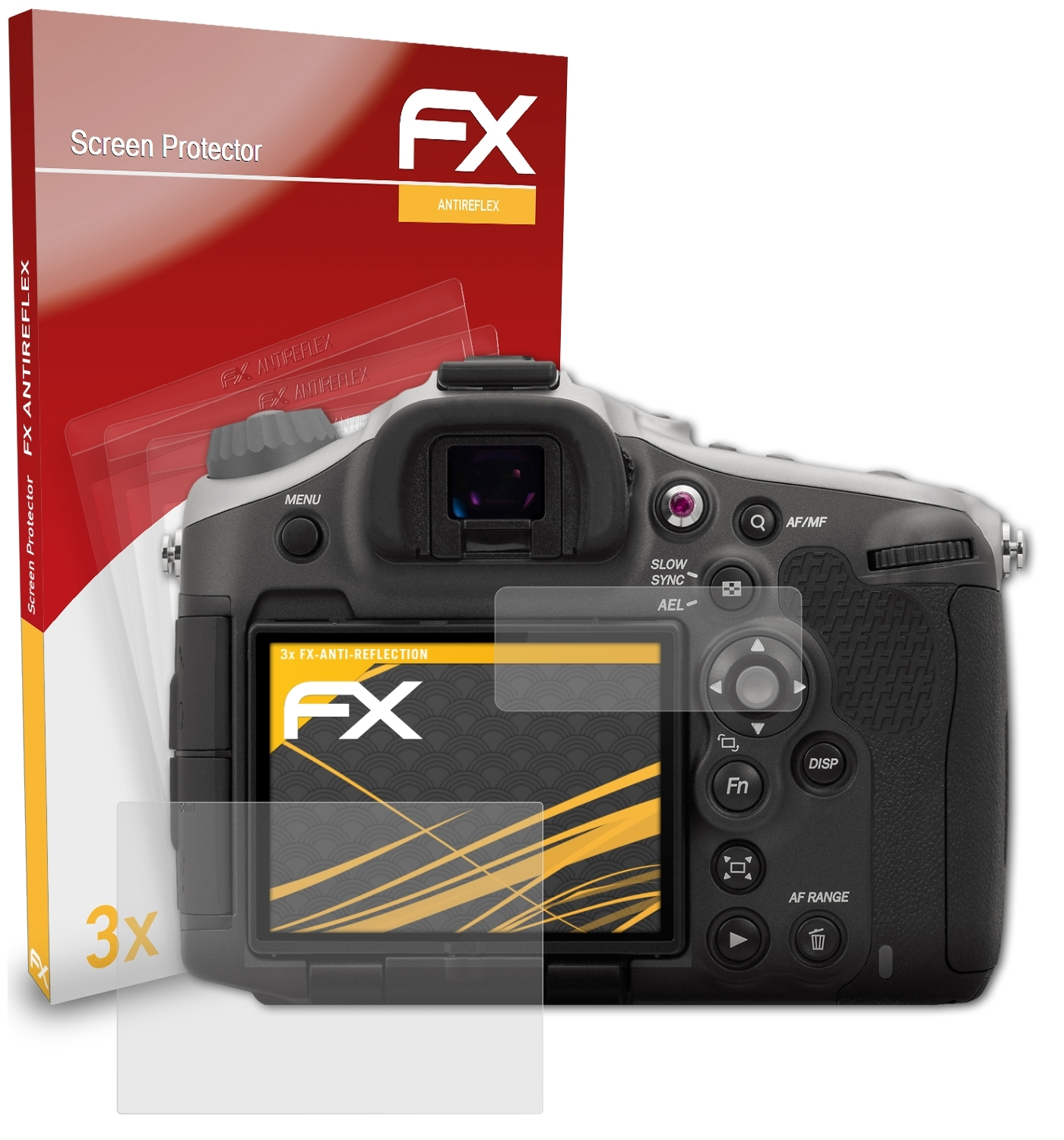 ATFOLIX FX-Antireflex Sony (SLT-A99)) Displayschutz(für 3x a99 Alpha