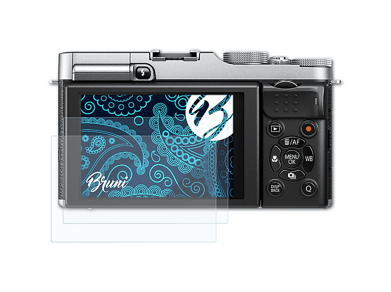 Bruni Schutzfolie Für Fujifilm X-M1 – Glasklar, 2x Im Set, Kratzfest & Blasenfrei Anbringbar