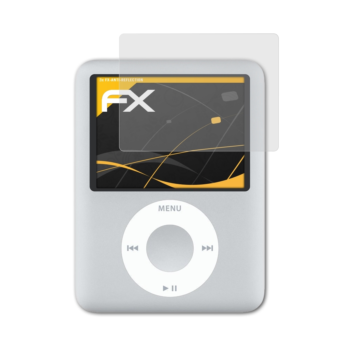 ATFOLIX 3x FX-Antireflex Displayschutz(für nano Apple 3G) iPod