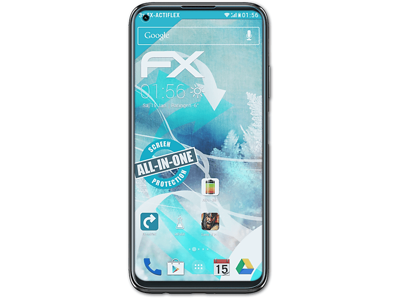 ATFOLIX 3x FX-ActiFleX Displayschutz(für lite) Huawei P40