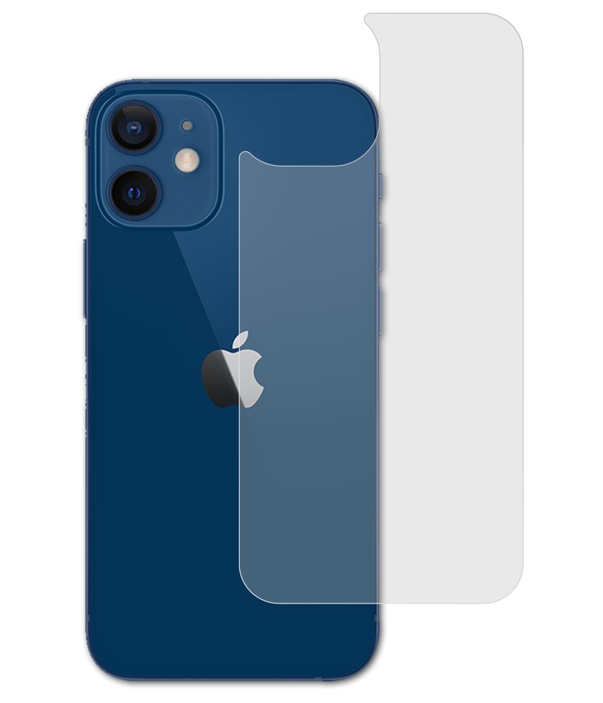 ATFOLIX mini Apple (Backcover)) Displayschutz(für FX-Antireflex iPhone 3x 12